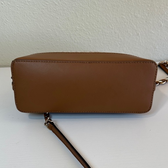 Michael Kors Cream and Brown Crossbody Bag - Picture 5 of 10